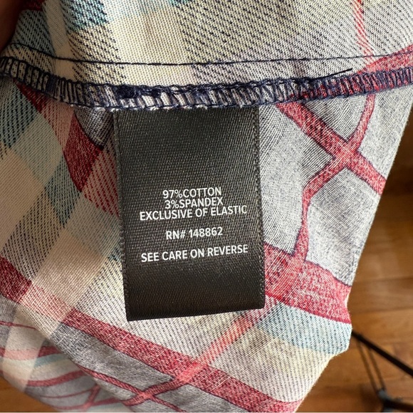 Torrid Poplin Collared plaid Shirt Dress - Picture 9 of 9